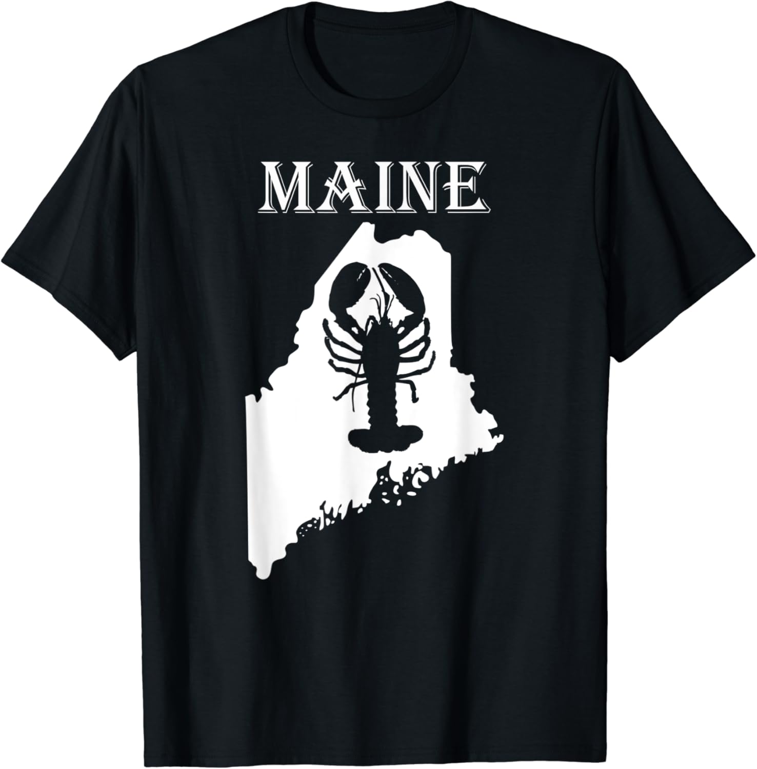 Lobstah Maine Map lobster festival shirt Maine lobster TShirt Amazon
